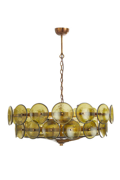 Italian Art glass Lorenzo chandelier - view 12 | morylighting