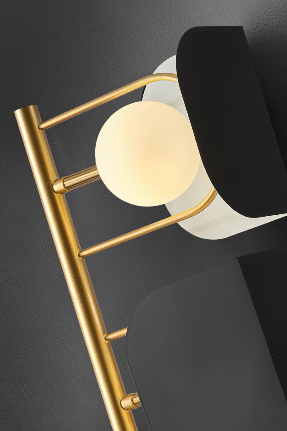 Leagan Stacked Panel Modern Floor Light - view 16 | morylighting