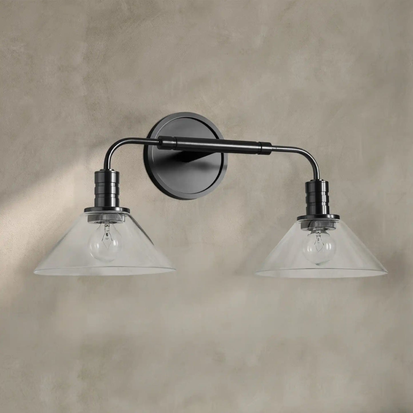Theron Double Wall Sconce for Bedroom Hallway