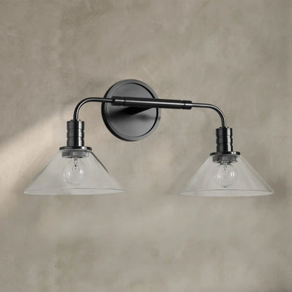 Theron Double Wall Sconce for Bedroom Hallway