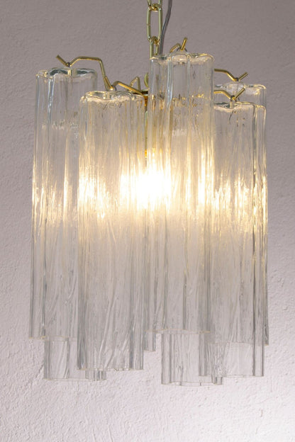 Vintage Art Glass Tronchi Pendant Light - view 5 | morylighting