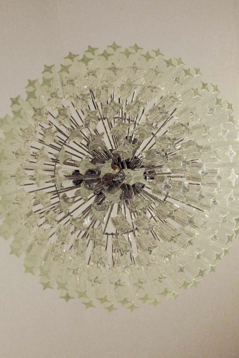 Contemporary Art Quadriedri Prism Chandelier - view 15 | morylighting