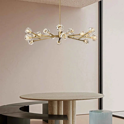 Boulee De Cristal Round Chandelier 24", 36", 48", 60", 72"