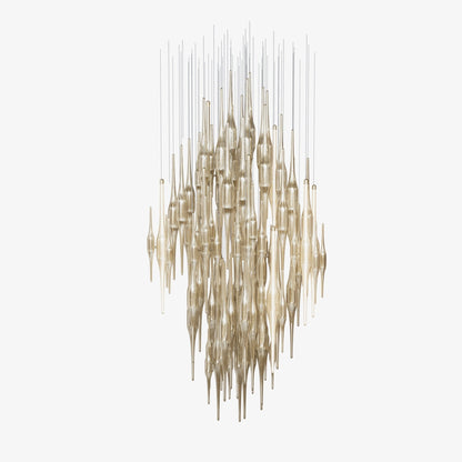 Vitara Meteor Shower Crystal Spiral Chandelier