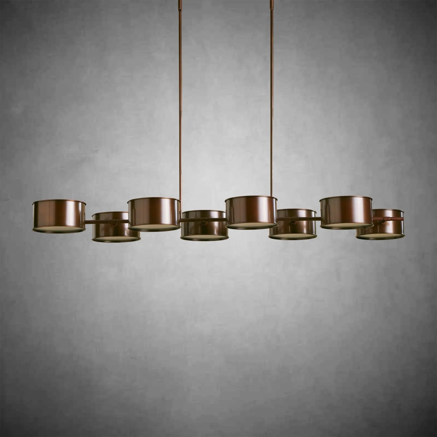 Daphne Metal Linear Chandelier 62''72''