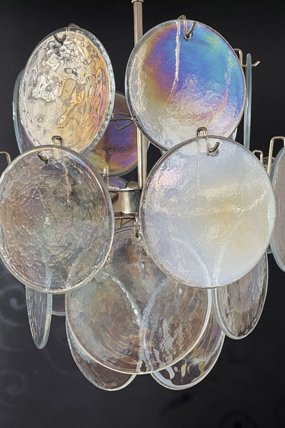 Iridescent Mid-Century Modern Art Chandelier - view 11 | morylighting