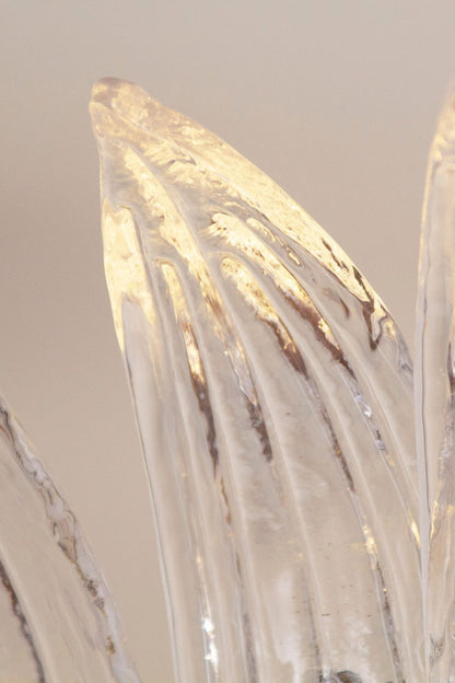 Italian Art Glass Palm Leaf Chandelier - view 12 | morylighting
