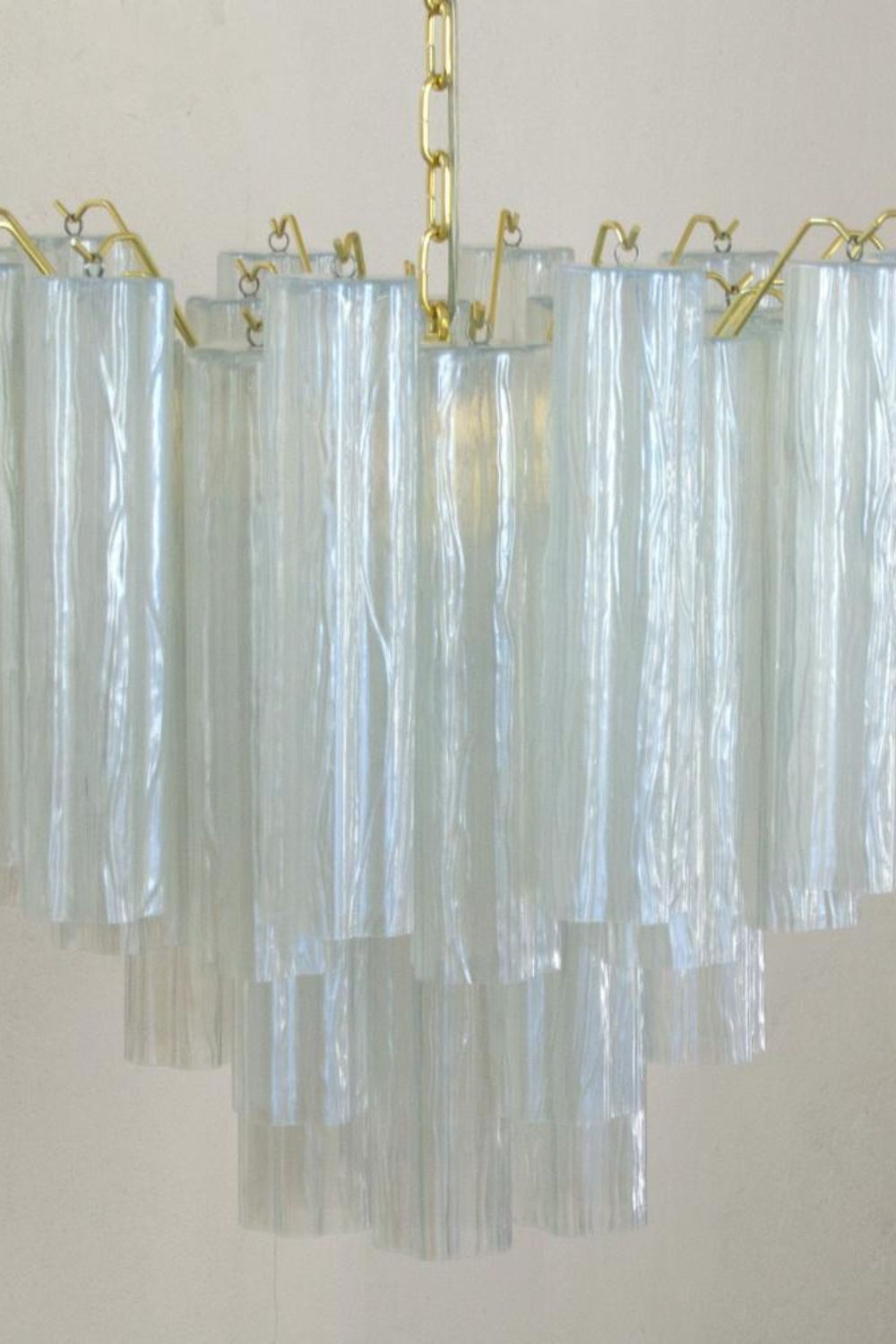 1990s Vintage Italian Opaline Glass Pendant Light - view 8 | morylighting