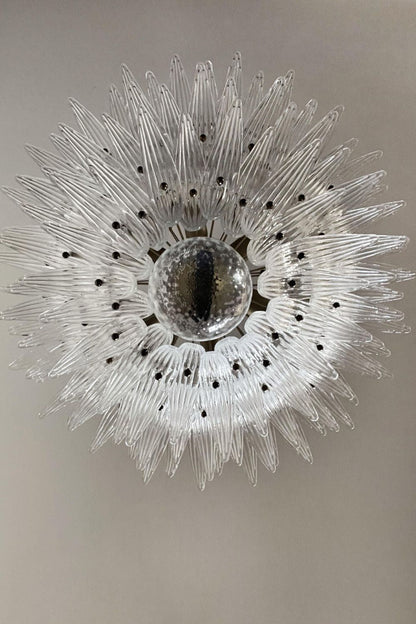 Italian Art Three-Tiered Palmette Chandelier - view 14 | morylighting