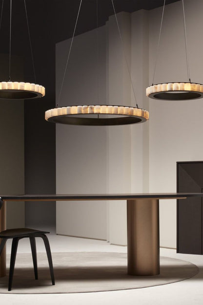 Avalon Halo Chandelier - morylighting