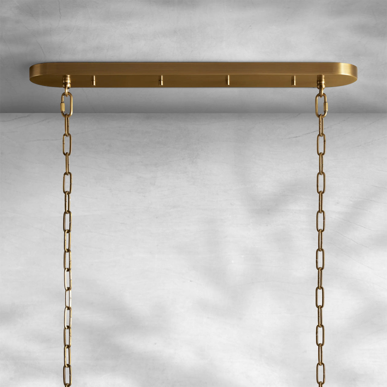 Glacien Oval Chandelier 54"W/65"W