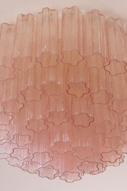Large Pink Art Glass Tronchi Ceiling Light - view 6 | morylighting