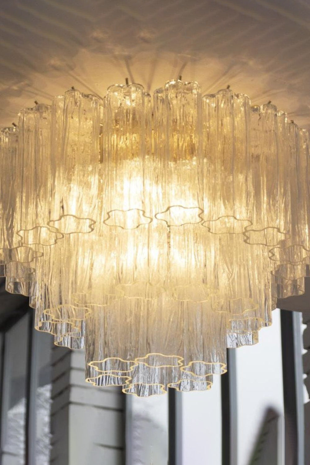 Art Trunci Glass Statement Ceiling Light - view 4 | morylighting