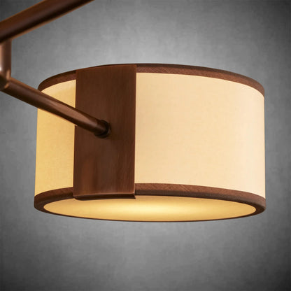 Daphne Fabric Flushmount