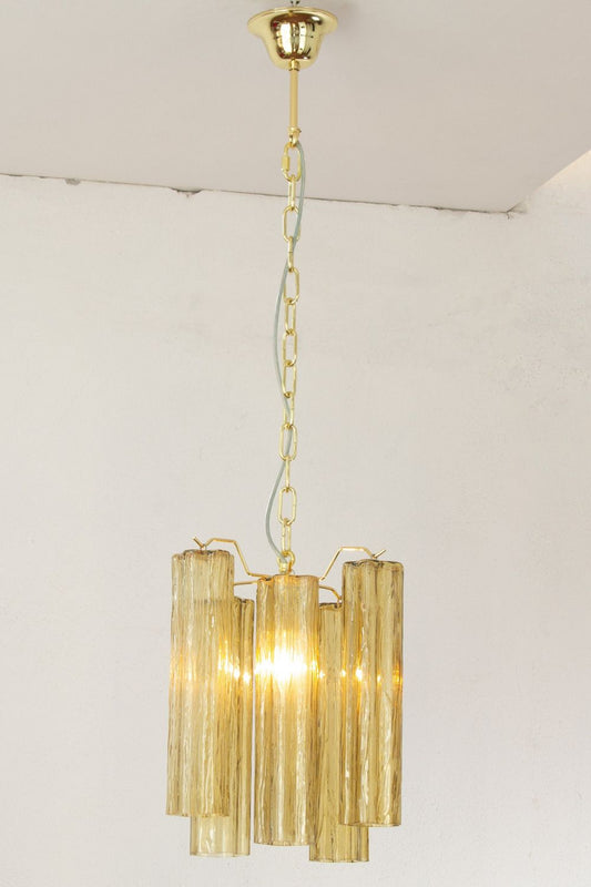 Amber Art Tronchi Glass Pendant Light - view 2 | morylighting