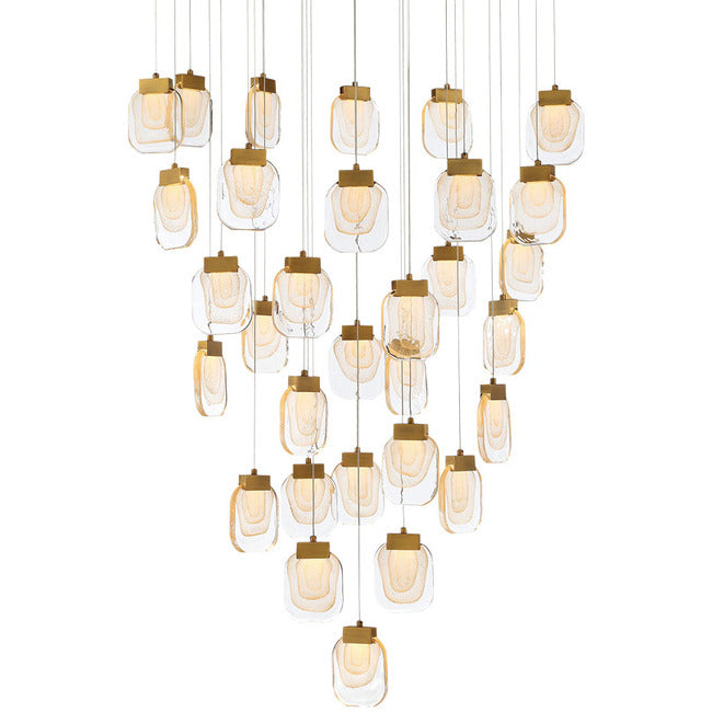 Solara Glass Chandelier