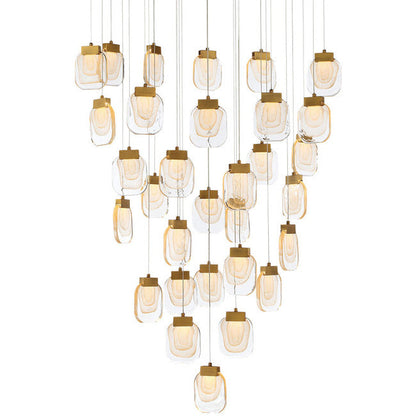 Solara Glass Chandelier