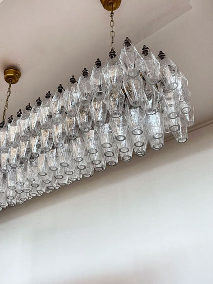 Murano Chandelier – Poliedri – 138 glass