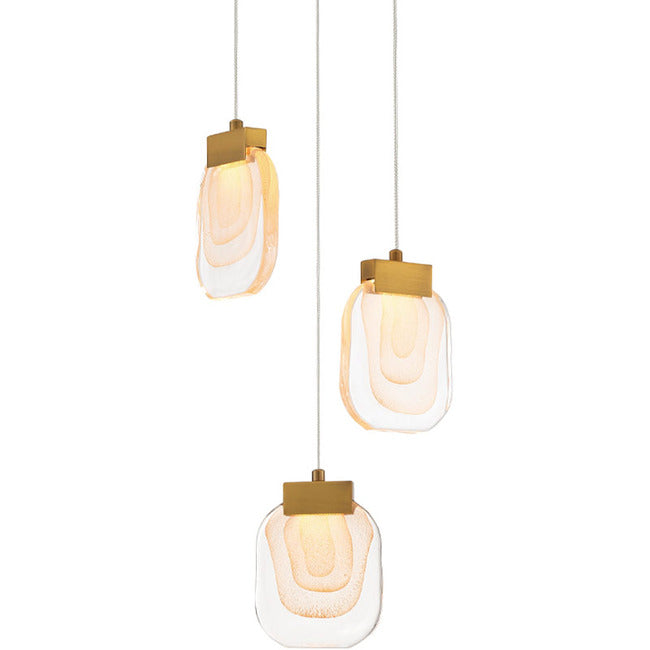 Solara Glass Chandelier