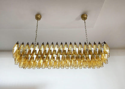 Murano Chandelier – Poliedri – 138 glass
