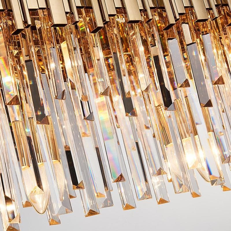 Natasha Modern Classic Crystal Chandelier For Dining Room