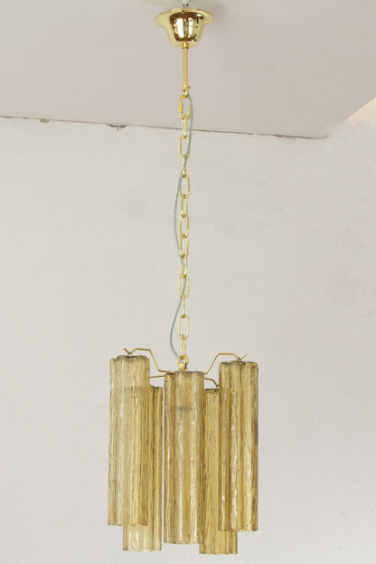 Amber Art Tronchi Glass Pendant Light - view 5 | morylighting