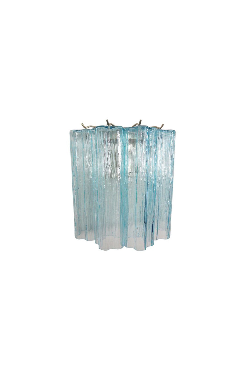 Blue Art Glass Tube Wall lamp | morylighting