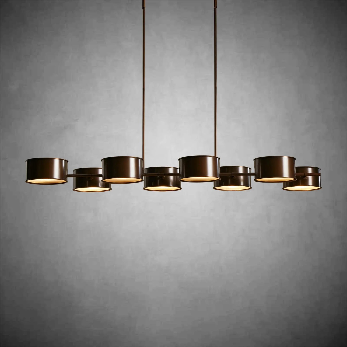 Daphne Metal Linear Chandelier 62''72''
