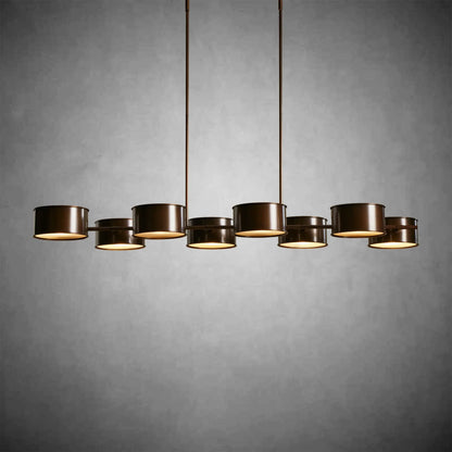 Daphne Metal Linear Chandelier 62''72''