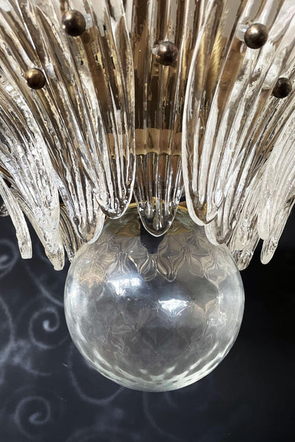 Italian Art Three-Tiered Palmette Chandelier - view 15 | morylighting