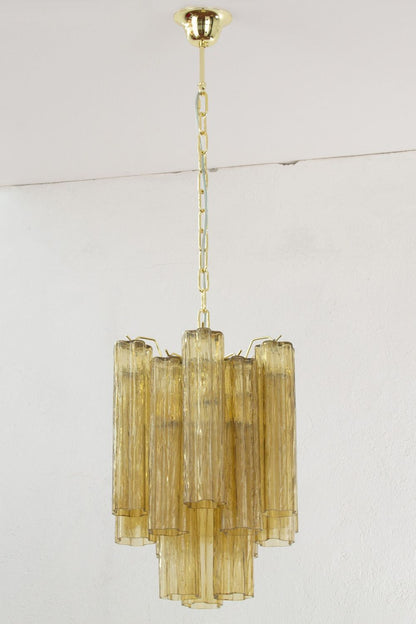 Italian Smoked Art Glass Pendant Light - view 6 | morylighting
