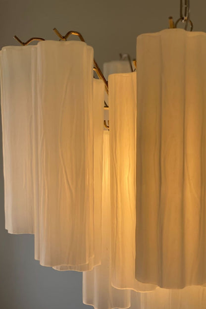 Art Opal Tube  Chandelier - 36 tubes - view 10 | morylighting
