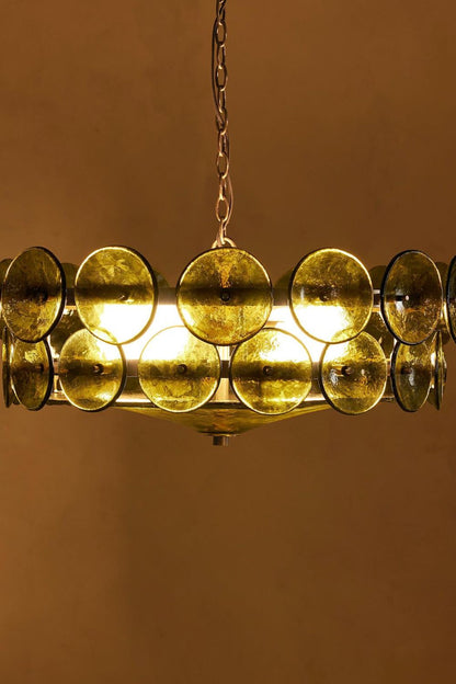Italian Art glass Lorenzo chandelier - view 14 | morylighting