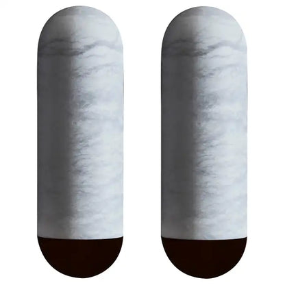 Alabaster Curved and Elongated Wall Sconces