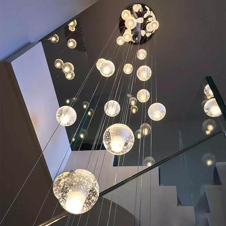 Adonis Suspension Water Drop Chandelier（ 43-Light customized） - morylighting