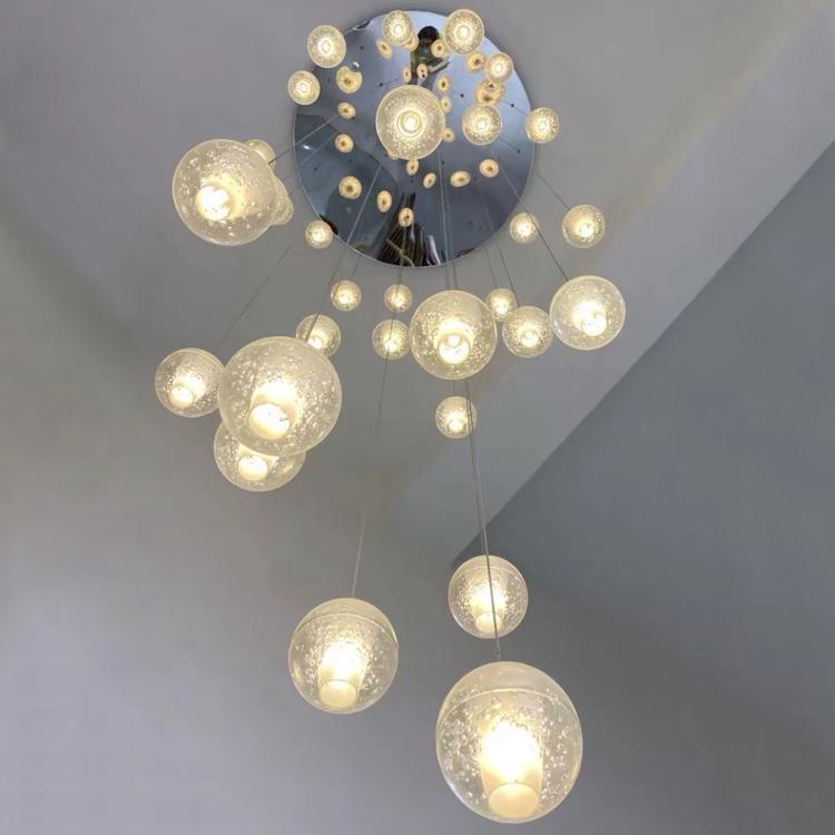 Adonis Suspension Water Drop Chandelier（ 43-Light customized） - morylighting