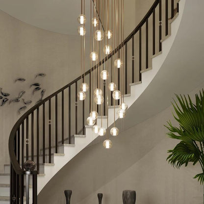 Adonis Suspension Water Drop Chandelier（ 43-Light customized） - morylighting