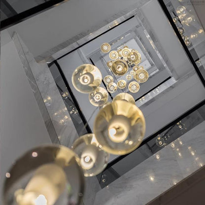 Adonis Suspension Water Drop Chandelier（ 43-Light customized） - morylighting
