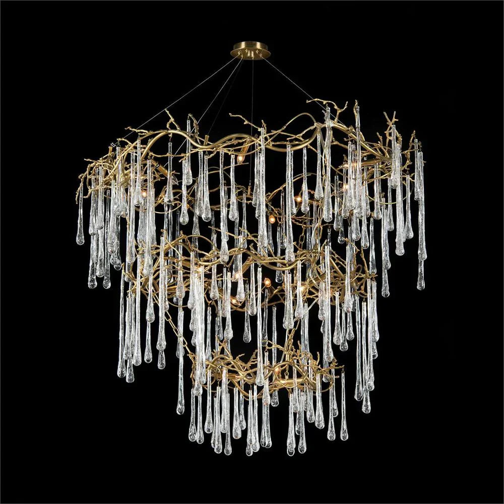 Vinvi Branch Crystal Twenty-Light Chandelier