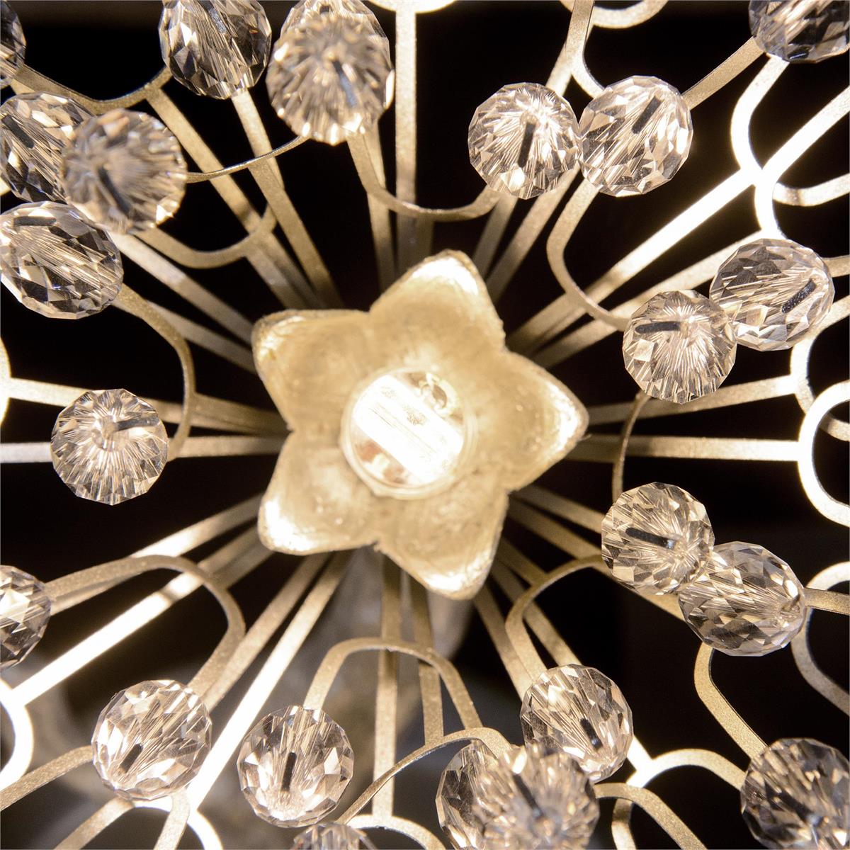 Hanasaku Crystal Bud Branch Fourteen-Light Oblong Chandelier - morylighting