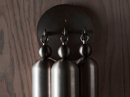 PATUS TASSEL 3 SCONCE H24" x W7" x D5"
