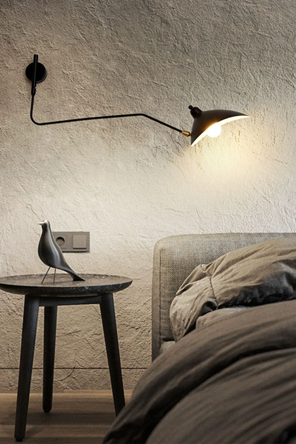Adjustable Swing Arm Wall Lamp - view 13 | morylighting