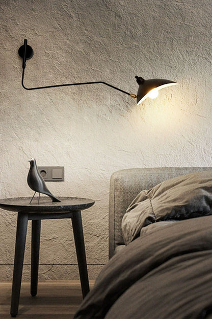 Adjustable Swing Arm Wall Lamp - view 13 | morylighting