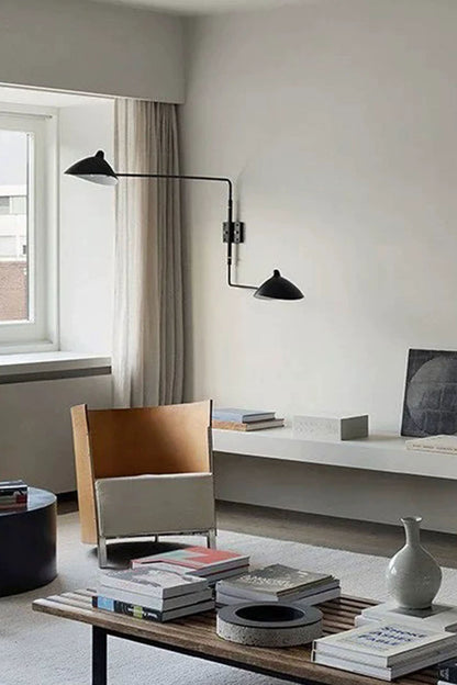 Adjustable Swing Arm Wall Lamp - view 15 | morylighting