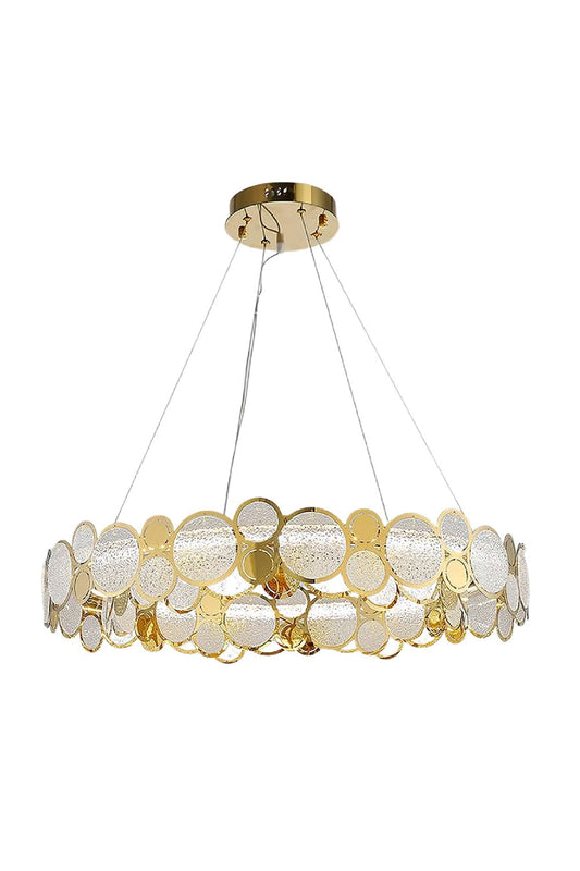 Adrianna Glass Round Chandelier - morylighting