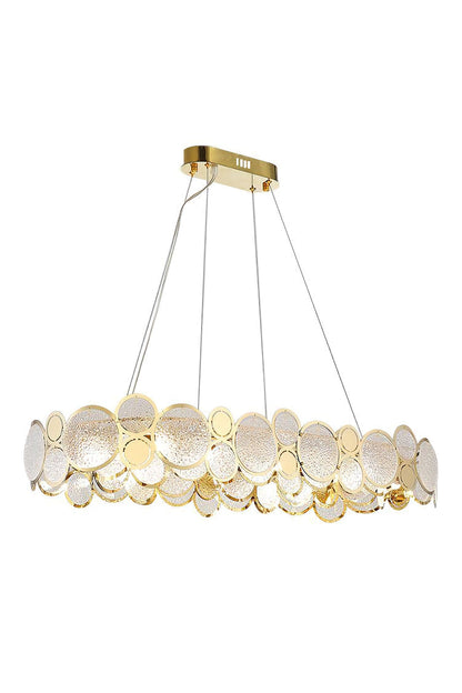 Adrianna Glass Round Chandelier - morylighting