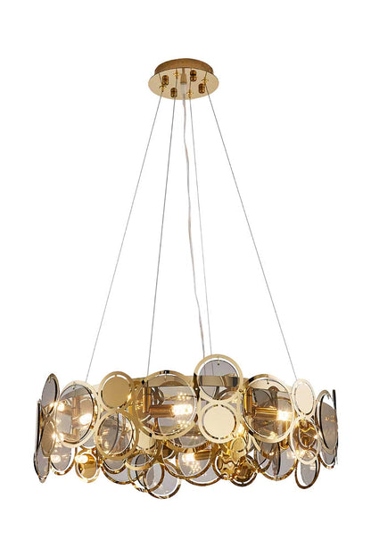Adrianna Glass Round Chandelier - morylighting