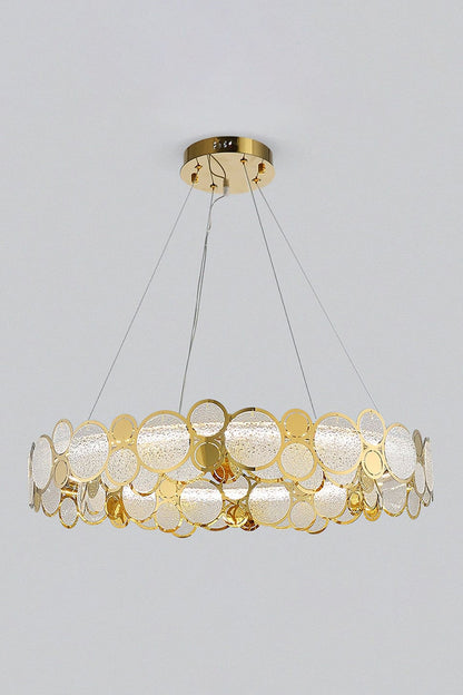 Adrianna Glass Round Chandelier - morylighting