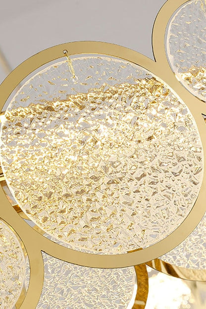 Adrianna Glass Round Chandelier - morylighting