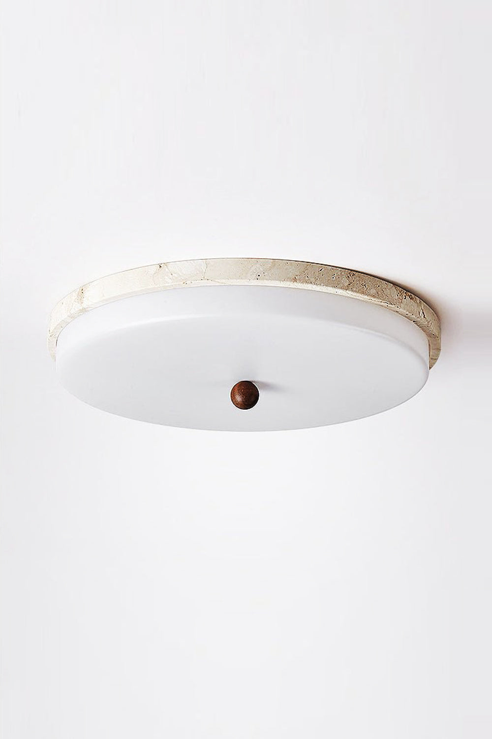 Aeon Travertine Globe Ceiling Light - view 14 | morylighting